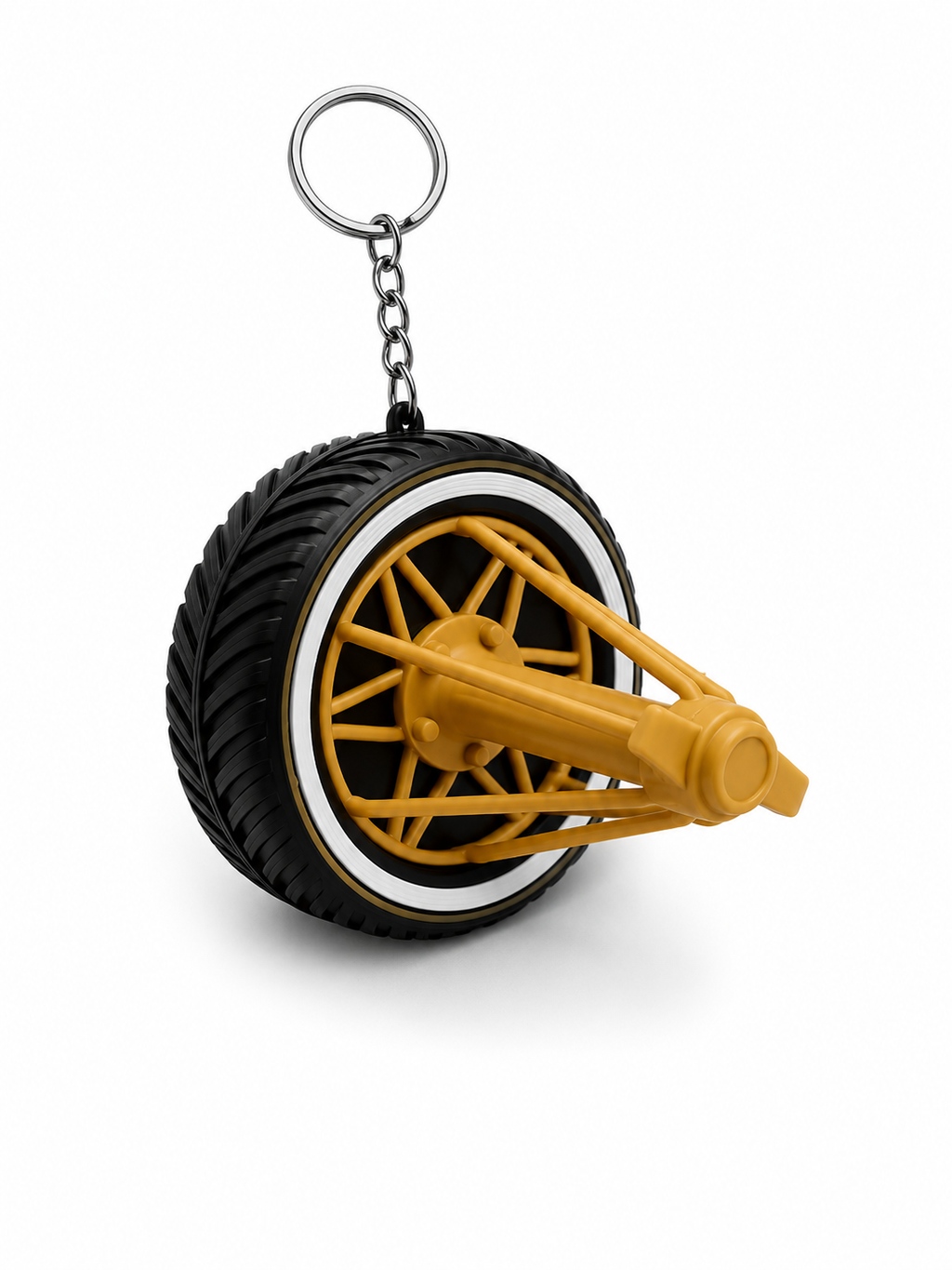 Houston Swanga Rim Stash Keychain