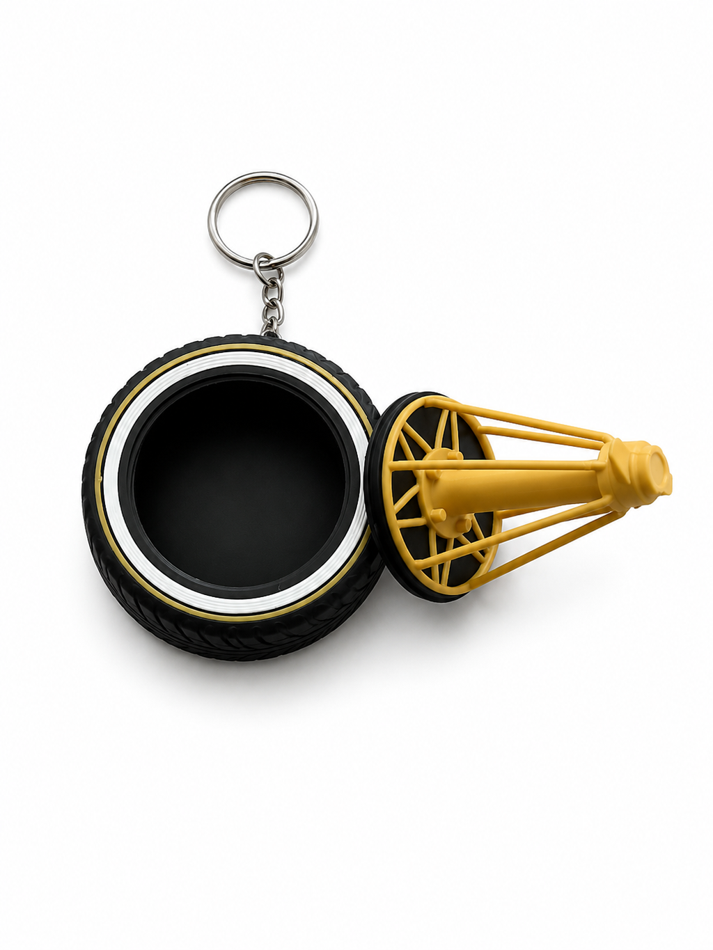 Houston Swanga Rim Stash Keychain