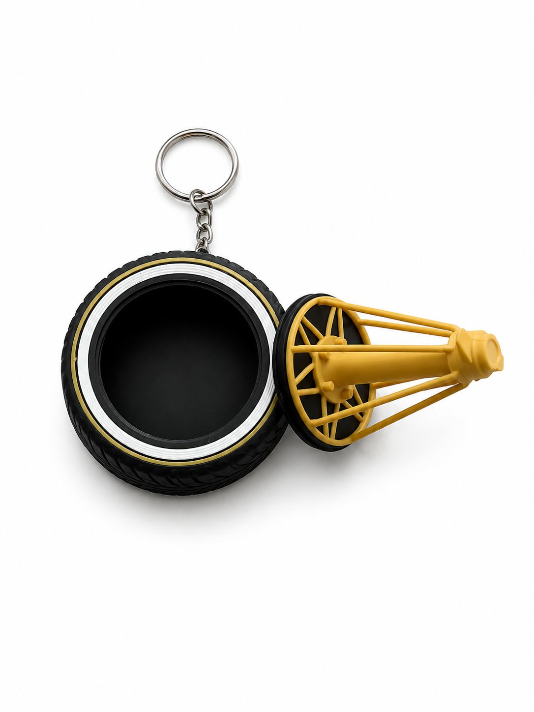 Houston Swanga Rim Stash Keychain