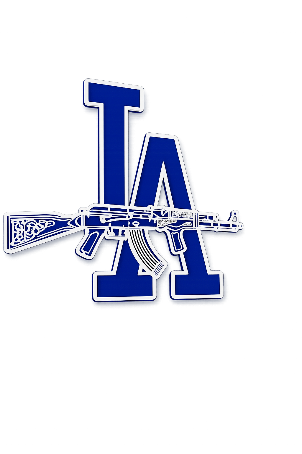 Los Angeles Angels Inspired AK Wall Art