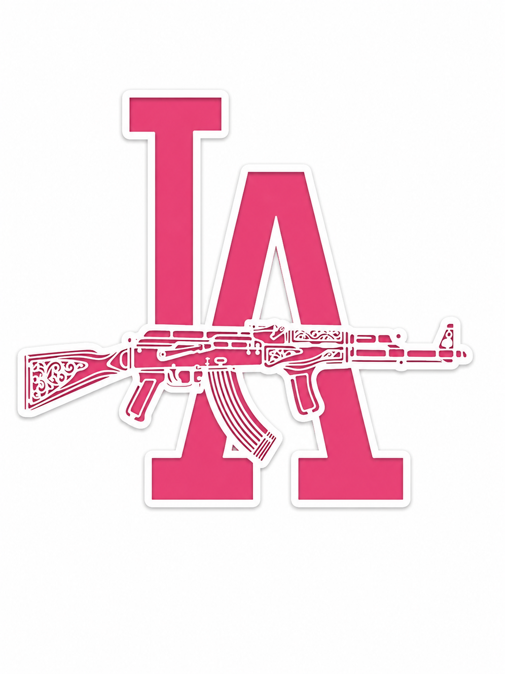 Los Angeles Angels Inspired AK Wall Art