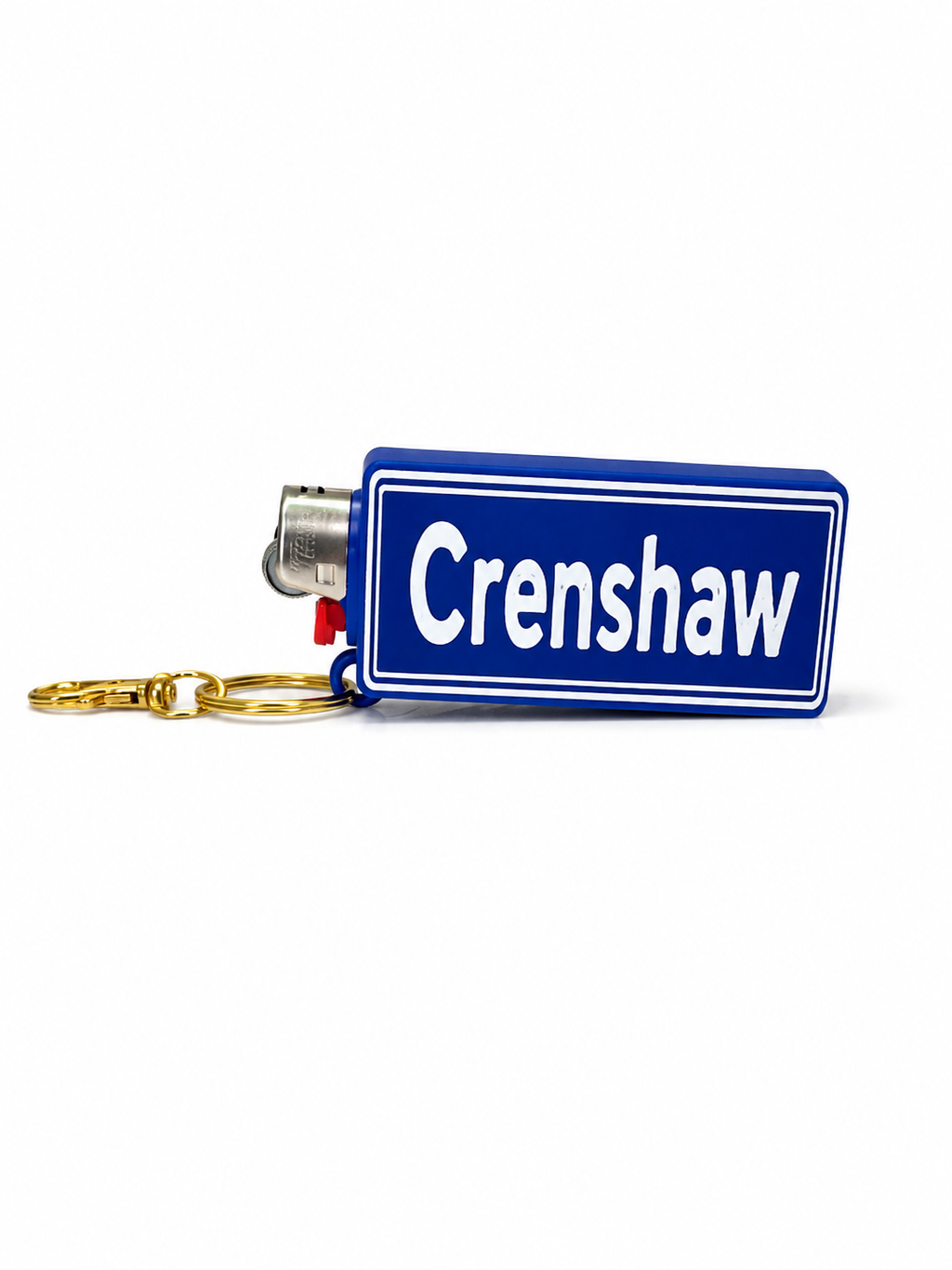 LA Street Sign Lighter Holder Keychain
