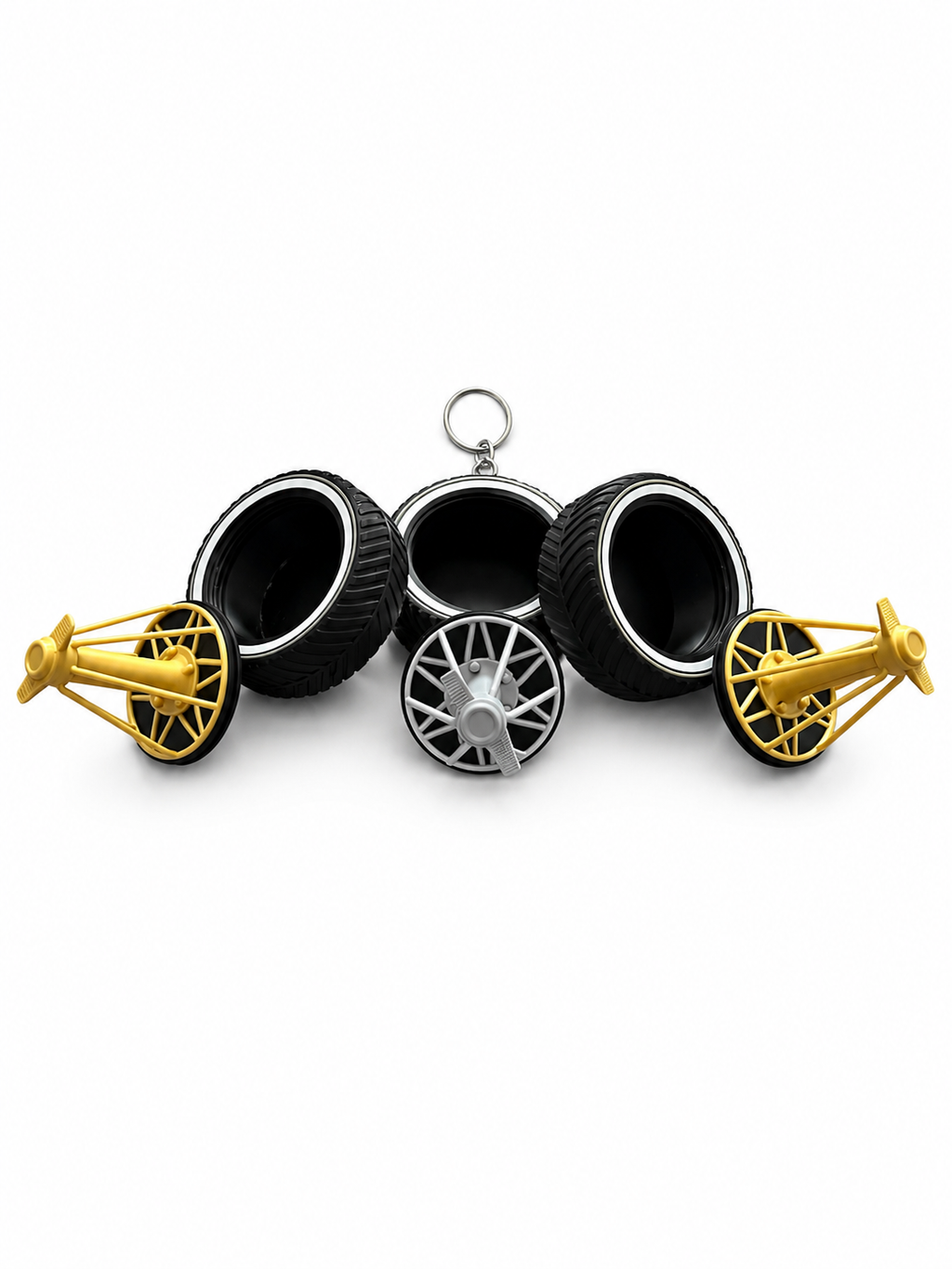 Houston Swanga Rim Stash Keychain