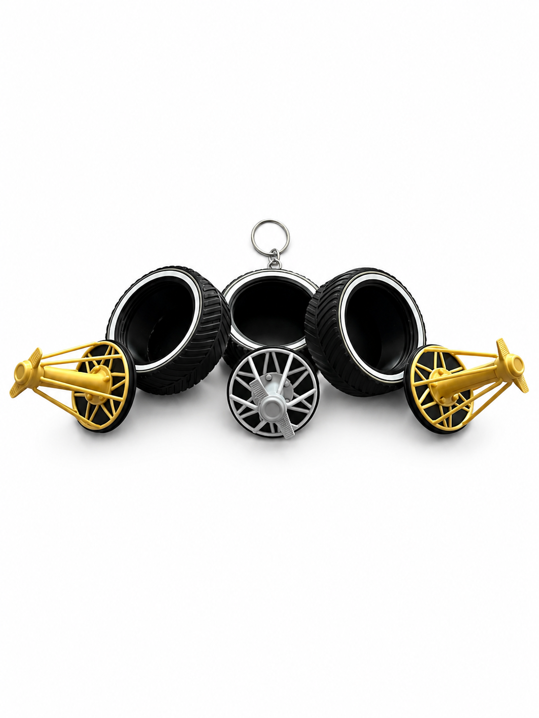 Houston Swanga Rim Stash Keychain