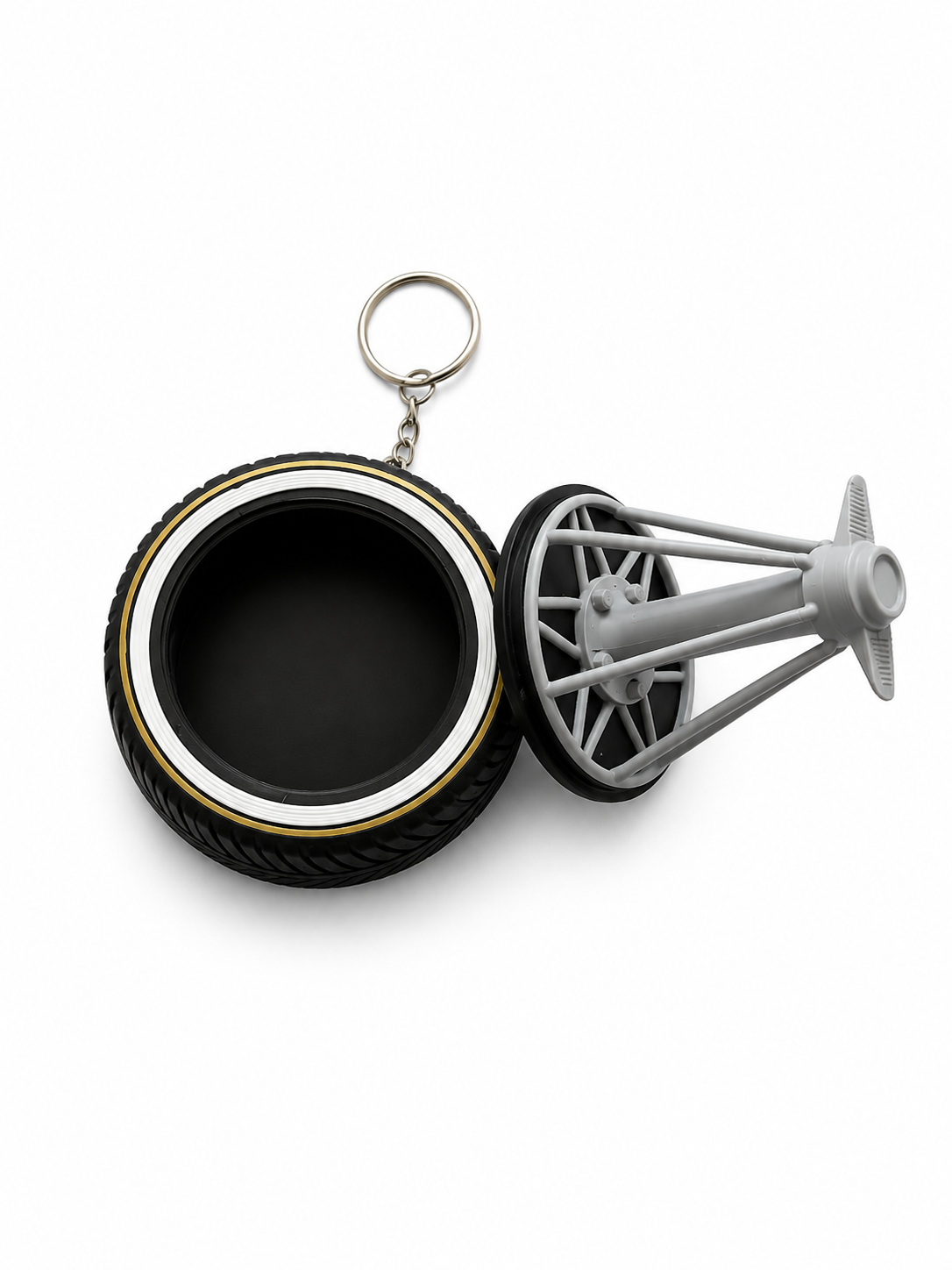 Houston Swanga Rim Stash Keychain