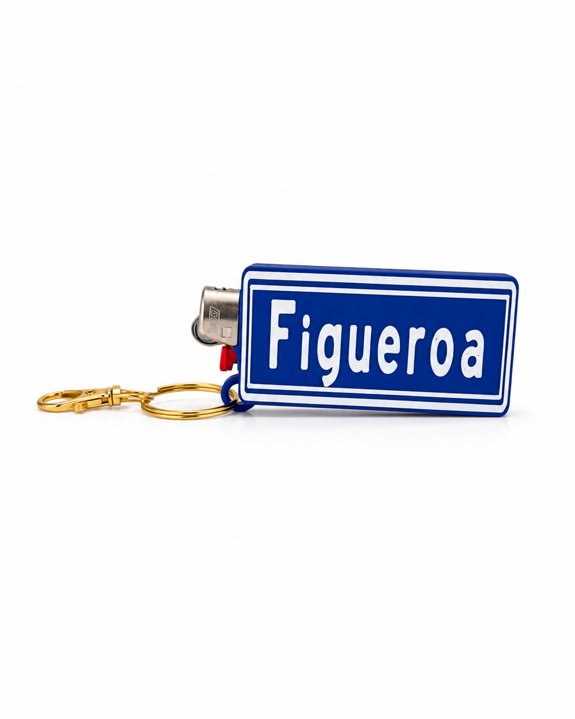 LA Street Sign Lighter Holder Keychain