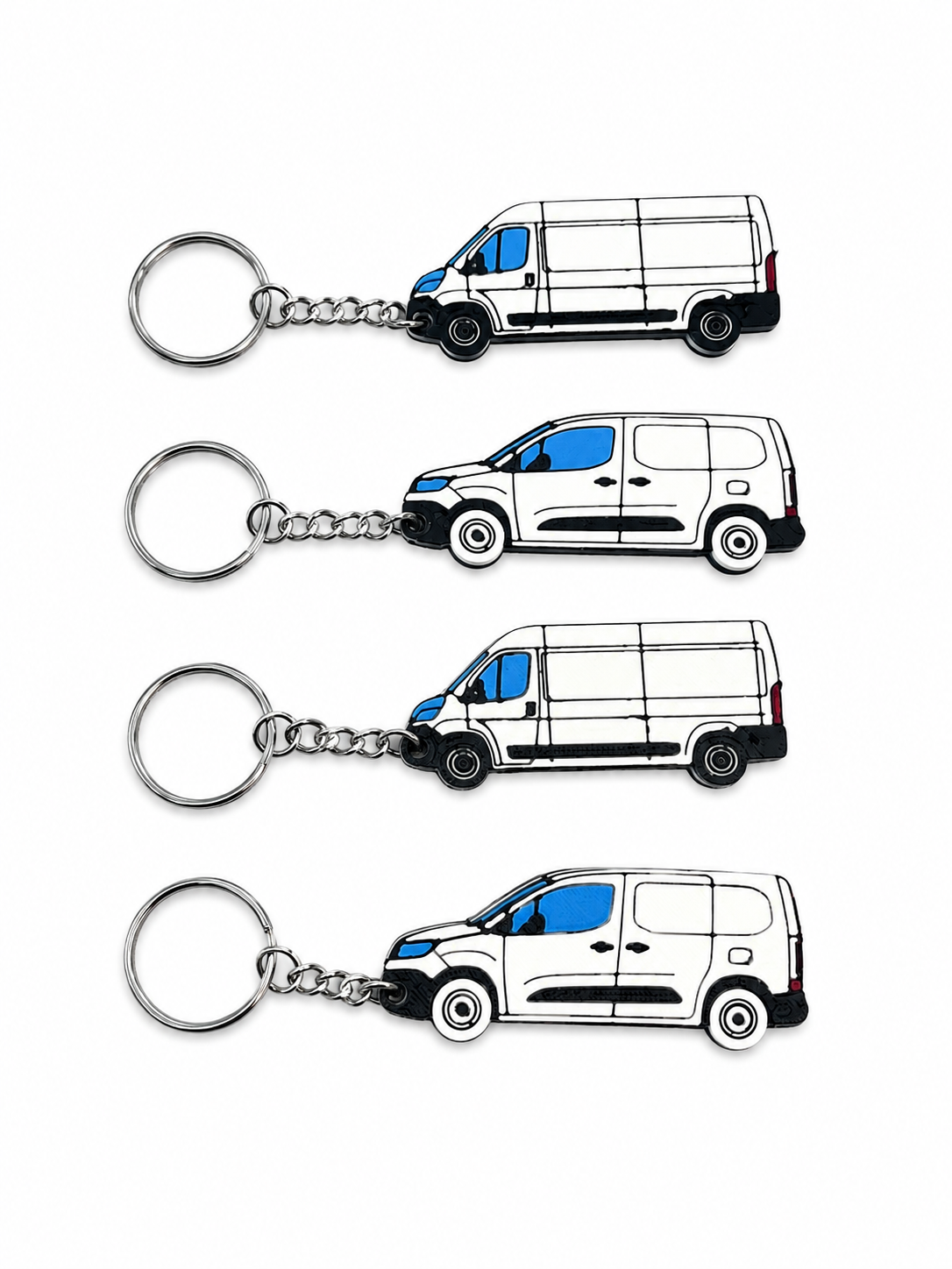 Custom NFC Van Keychain