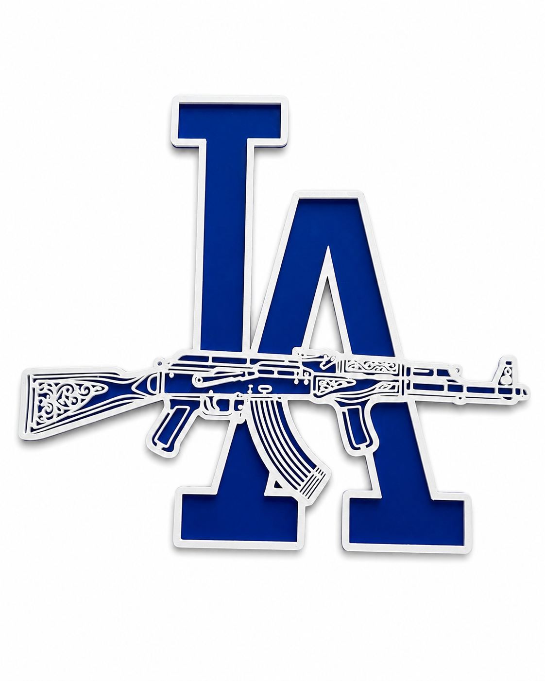 Los Angeles Angels Inspired AK Wall Art