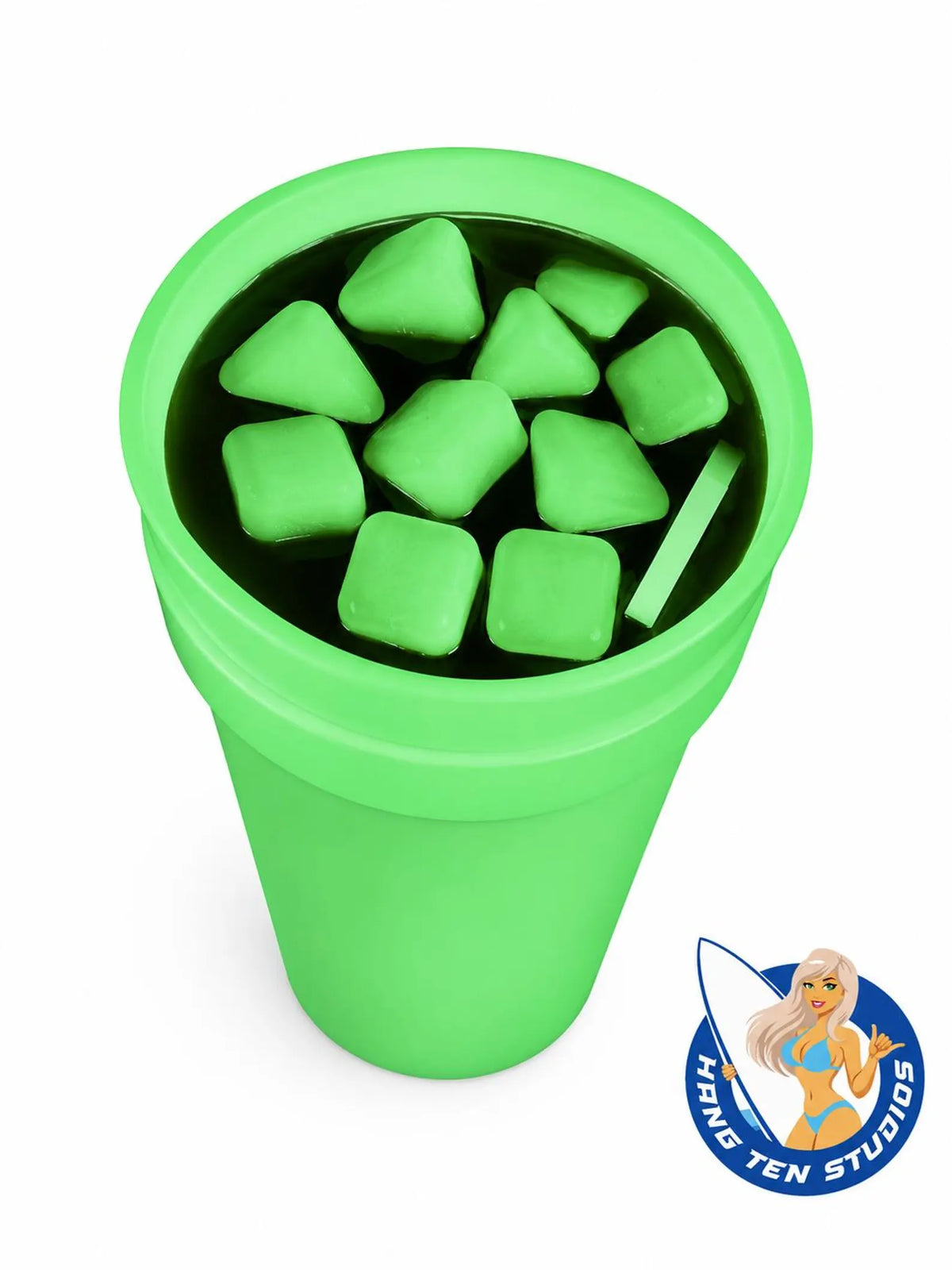 Double Cup Hidden Storage Container